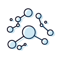 Completely decentralized with low energy consumption